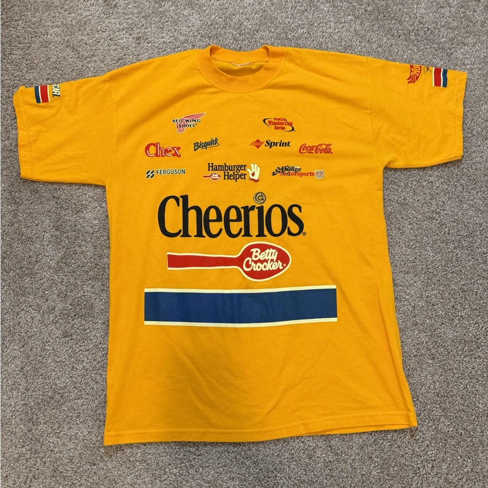 Vintage Cheerios General Mills NASCAR‎ Men’s Shirt